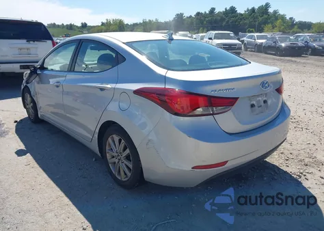 2014 Hyundai Elantra Se из США, поврежденный, VIN 5NPDH4AE3EH468956